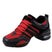 US 4,5/EU 34 / Schwarz Rot - Jazz-Tanzschuhe für Damen – Atmungsaktive Mesh-Tanzschuhe mit weicher Sohle für Salsa und Modern Dance