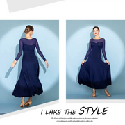 floor length formal gown with sleeves