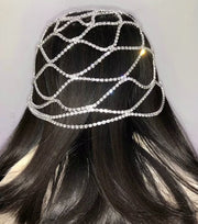 Crystal Headband Gatsby Headpiece Vintage Rhinestone Multilayer Belly Dance Hair Accessories DancerInn