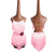 Hell-Pink / XXXS - Fransenkleid mit Strasssteinen - Trägertop mit offenem Rücken, Latein-Tanzkleid zu verkaufen, Salsa Bachata