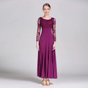 modest long sleeve prom gown