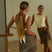 Apricot / XS - Dance Tops Womens - Open Back Built-In Bra Crop Top Dancing Practicewear for Latin Dance