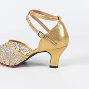 latin dance shoes black