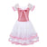 Pink / XXS - Ballett-Tutu-Kleid für Mädchen – Langer Samt-Tüllrock, Ballerina-Kostüm für Kinder für Bühnenauftritte