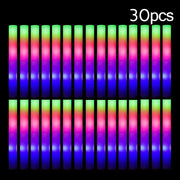 glowing festival led foam sticks