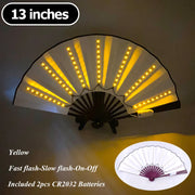 party dance light up fan