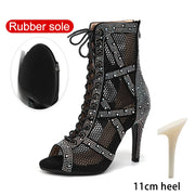 ladies latin dance shoes with crystals