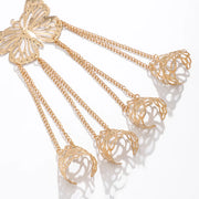 Gothic Bracelets Punk Chain Finger Bracelet Adjustable Vintage Link Hand Harness Ring for Parties, Festivals, and Daily Wear - DancerInn Women Dance Accessories 