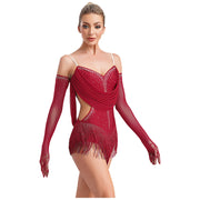 backless salsa camisole dance top