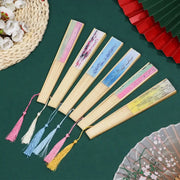paper folding hand fan