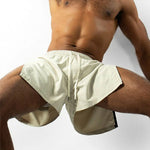 Mens Split Running Shorts - Quick Dry Athletic Cargo Shorts for Men Breathable Elastic Waist Summer Sports Workout Gym Jogger for Fitness Training - DancerInn  - 32502999515319 - 32502999515319