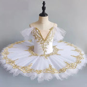 white kids ballet dress