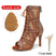 Braune Wildledersohle, 11 cm Absatz / US 4,5/EU 34 - Lateintanzschuhe – Damen-High-Heel-Schuhe mit Strass-Mesh für Salsa, Jazz und Bachata
