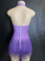 rayon fabric bodysuit fringe costume - 38490054492343 - 38490054492343