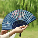 smoothly opening hand folding fan - 36184838340791 - 36184838340791
