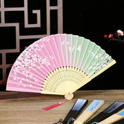 large chinese folding hand fan