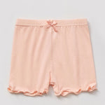 Girls Cartwheel Shorts for Under Dresses - Stretch Breathable Cotton Kids Toddler Dance Shorts Leggings for Athletic Bike Gym & Yoga - DancerInn Skin / 4XL/12T - 32931484565687 - 32931484565687