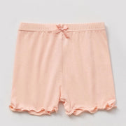 Girls Cartwheel Shorts for Under Dresses - Stretch Breathable Cotton Kids Toddler Dance Shorts Leggings for Athletic Bike Gym & Yoga - DancerInn Skin / 4XL/12T