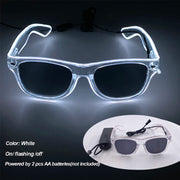 led light glasses for stage performance