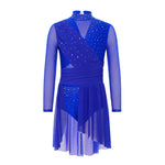 mesh dance costume for ballet girl - 36757855142071 - 36757855142071