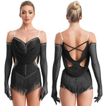 v-neck camisole dance leotard - 36012098420919 - 36012098420919