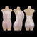 Pink / M - Rhinestone Body Suit - Halter Fringe Performance Leotards with Bodysuit Fringe for Latin Dance Stage Show