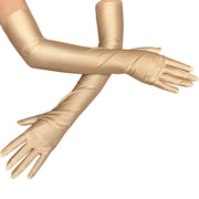 Long Black Opera Gloves - Vintage Ladies Elbow Length Dancing Gloves for Sun Protection & Driving - DancerInn  Women Dance Accessories