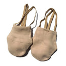 Dansschoenen met halve zool - Elastische gebreide antislip ritmische gymnastiekschoenen met halve zool voor dames en meisjes - 1 paar / XS