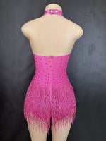 rhinestone fringe bodysuit - 38490055573687 - 38490055573687