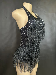 bright festival bodysuit for party wear