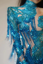 Showgirl stage wear costume - 35117249659063 - 35117249659063