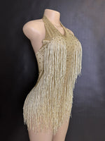 women's bodysuit fringe stage costume - 38490053345463 - 38490053345463