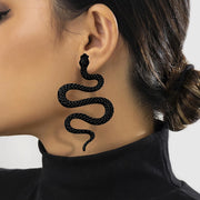 vintage snake earring punk jewelry
