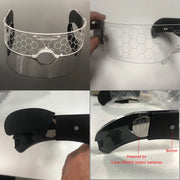 led visor glasses for dance party