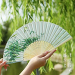 floral japanese folding fan style - 36184838078647 - 36184838078647