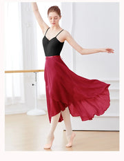 chiffon dance wrap skirts adjustable