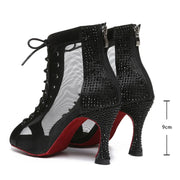 suede sole bachata shoes