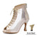 Beige-Wildledersohle, 6 cm Absatz / US 4,5/EU 34 - Die besten Tanzschuhe für Damen: Strass-Wildledersohle, hohe Schuhe für Latino-Tänze wie Jazz, Bachata und mehr.