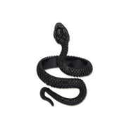 unisex snake rings adjustable dark gothic snake rings