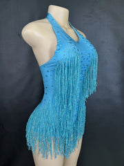 glamorous sequin leotard bodysuit