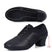 Schwarz – 5 cm Absatz – Gerade Wildledersohle / US 4,5/EU 34 - Tanzschuhe für Damen – Tanzschuhe mit Mikrofaser-Mesh und weicher Wildledersohle für Salsa, Lateinamerikanische Tänze und Bachata
