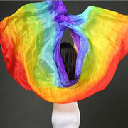 high quality silk dance skirt wrap