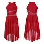 girls sleeveless latin dress dance - 36082057543863 - 36082057543863