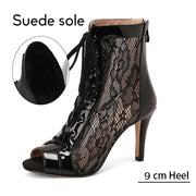 lightweight rubber sole dance shoes comfortable stiletto latino shoes