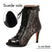 Schwarze Wildledersohle, 9 mm Absatz / US 4,5/EU 34 - Tanzschuhe für Damen – Latino-Milchschuhe mit Spitzenstickerei für Latin Jazz, Salsa und Bachata