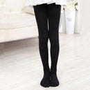 Ballet Danspanty's Meisjes Voeten Zacht Comfortabel Hoge Elastiek Kleurvaste panty's - Zwarte panty's / S