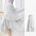 Light Gray / One Size - Long Skirt Ballet - Elegant Chiffon Ribbon Adjustable Dance Wrap Skirts for Women