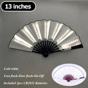 led light fans for celebrations
