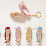 Pointe Shoe Keychain - Handmade Mini Satin Ballet Shoe Keyring Bag Pendant Ballet Accessories - DancerInn  - 33438398906551 - 33438398906551