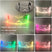 hohe Qualität Typ E - LED-Partybrille – Neonpinke Cyberpunk-LED-Visierbrille für Club, DJ-Partys und mehr
